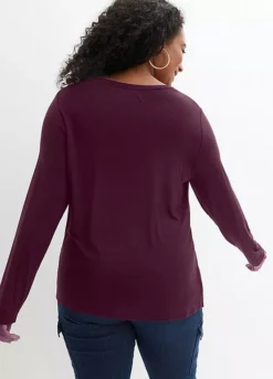 Asymmetric Hem Top -Mesh Sleeve Shop Asymmetric Hem Top926518FRSB W01