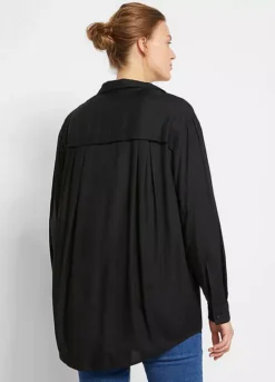 Baggy Blouse -Mesh Sleeve Shop Baggy Blouse963843FRSP W01