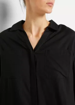 Baggy Blouse -Mesh Sleeve Shop Baggy Blouse963843FRSP W02