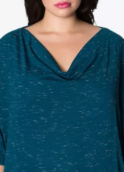 Baggy Jersey Tunic -Mesh Sleeve Shop Baggy Jersey Tunic975685FRSB W02