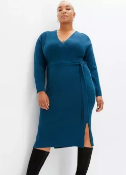 Belted Knitted Dress