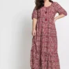 Boho Maxi Dress -Mesh Sleeve Shop Boho Maxi Dress954084FRSB