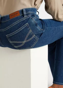 Bootcut 5 Pocket Jeans -Mesh Sleeve Shop Bootcut 5 Pocket Jeans927930FRSP W02