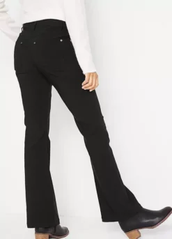 Bootcut Bengaline Trousers -Mesh Sleeve Shop Bootcut Bengaline Trousers950576FRSP W01