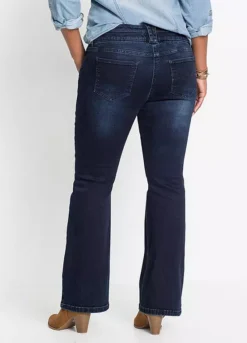 Bootcut Shaper Jeans -Mesh Sleeve Shop Bootcut Shaper Jeans916644FRSB W01