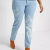 Butterfly Straight Jeans