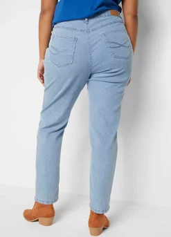 Butterfly Straight Jeans -Mesh Sleeve Shop Butterfly Straight Jeans941979FRSB W01