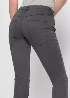 Button Detail Trousers -Mesh Sleeve Shop Button Detail Trousers928167FRSP W03