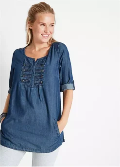 Chambray Denim Tunic