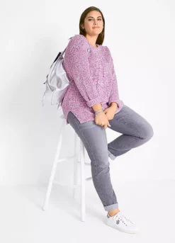 Classic Cut Jeans -Mesh Sleeve Shop Classic Cut Jeans908760FRSB W01