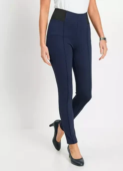 Contrast Panel Leggings