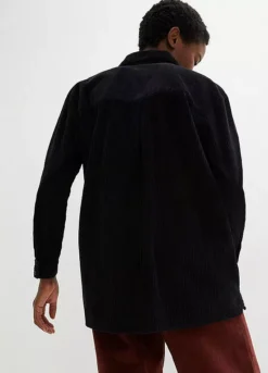 Corduroy Long Sleeve Shirt -Mesh Sleeve Shop Corduroy Long Sleeve Shirt923893FRSP W01