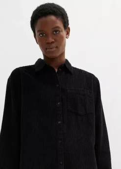 Corduroy Long Sleeve Shirt -Mesh Sleeve Shop Corduroy Long Sleeve Shirt923893FRSP W03