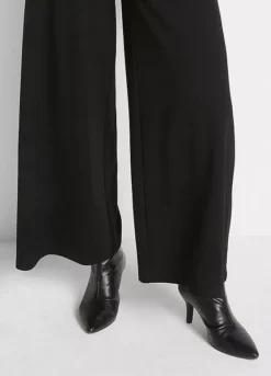 Cropped Culottes -Mesh Sleeve Shop Cropped Culottes966797FRSP W03