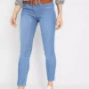Cropped Slim Fit Jeans