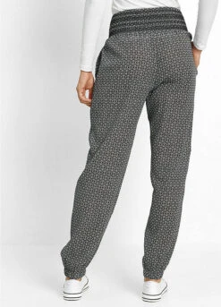 Crushed Cotton Harem Pants -Mesh Sleeve Shop Crushed Cotton Harem Pants945533FRSP W01