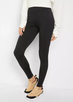 Elasticated Waist Thermal Leggings