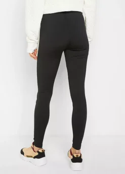 Elasticated Waist Thermal Leggings -Mesh Sleeve Shop Elasticated Waist Thermal Leggings964410FRSP W01