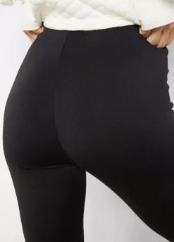 Elasticated Waist Thermal Leggings -Mesh Sleeve Shop Elasticated Waist Thermal Leggings964410FRSP W02