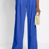 Elasticated Waist Wide Leg Palazzo Trousers 1 Elasticated Waist Wide Leg Palazzo Trousers -Mesh Sleeve Shop Elasticated Waist Wide Leg Palazzo Trousers977696FRSP
