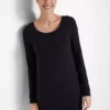 Essential Longline Tunic -Mesh Sleeve Shop Essential Longline Tunic921197FRSP