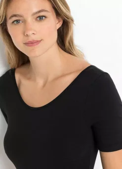 Essential Short Sleeve Body -Mesh Sleeve Shop Essential Short Sleeve Body966221FRSP W02