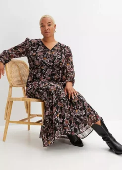 Floral Print Midi Dress