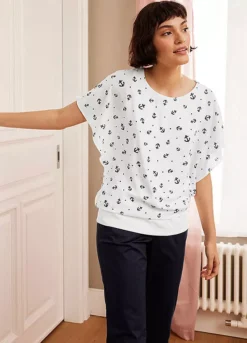 Georgette Blouse -Mesh Sleeve Shop Georgette Blouse944615FRSL