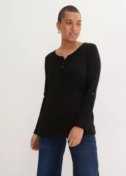 Henley Neckline Tunic