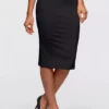 High Rise Pencil Skirt -Mesh Sleeve Shop High Rise Pencil Skirt916062FRSP