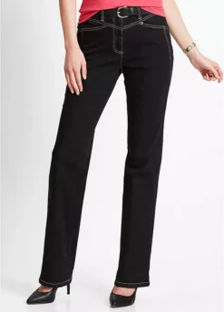 High Rise Stretch Jeans