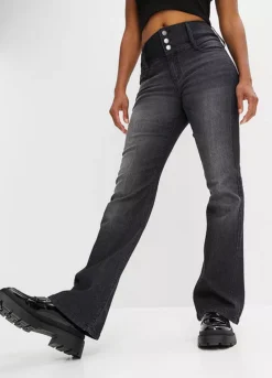 High Waist Flared Jeans