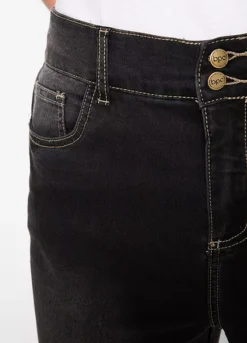 High Waist Push-Up Jeans 11 High Waist Push-Up Jeans -Mesh Sleeve Shop High Waist Push Up Jeans940028FRSB W02