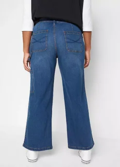 High Waist Wide Leg Jeans 10 High Waist Wide Leg Jeans -Mesh Sleeve Shop High Waist Wide Leg Jeans969303FRSB W01