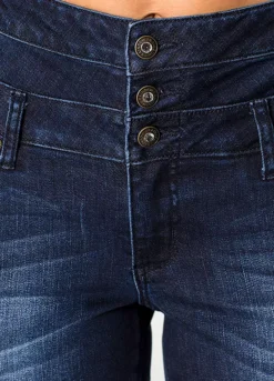 High Waisted Skinny Jeans -Mesh Sleeve Shop High Waisted Skinny Jeans962939FRSP W02