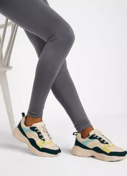 High Waisted Thermal Leggings -Mesh Sleeve Shop High Waisted Thermal Leggings969749FRSP W02