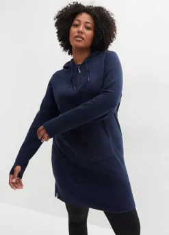 Hooded Fleece Dress