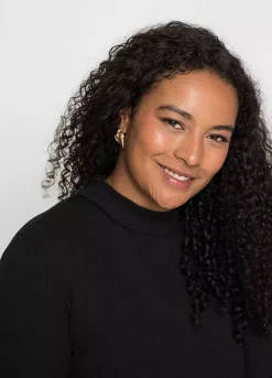 Houndstooth Two Tone Dress -Mesh Sleeve Shop Houndstooth Two Tone Dress978721FRSB W02