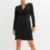 Jersey Wrap Dress -Mesh Sleeve Shop Jersey Wrap Dress916539FRSP