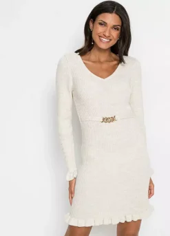 Knitted Long Sleeve Dress