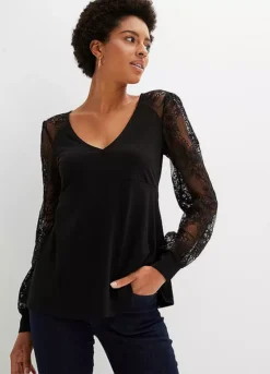 Lace Sleeve Tunic