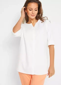 Linen Blend Blouse