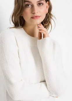 Long Sleeve Side Zip Fastening Knitted Dress -Mesh Sleeve Shop Long Sleeve Side Zip Fastening Knitted Dress918946FRSP W02