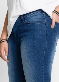 Low Rise Bootcut Jeans -Mesh Sleeve Shop Low Rise Bootcut Jeans928026FRSB W02