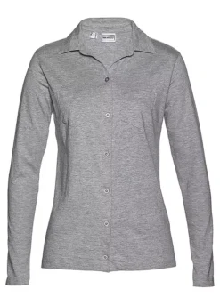 Marl Jersey Shirt -Mesh Sleeve Shop Marl Jersey Shirt950239FRSC