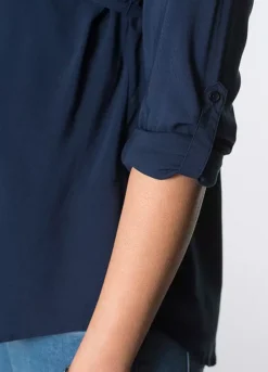 Maternity Casual Tunic -Mesh Sleeve Shop Maternity Casual Tunic936383FRSP W02