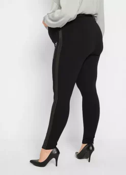 Maternity Ponté Leggings -Mesh Sleeve Shop Maternity Ponte Leggings907890FRSB W01