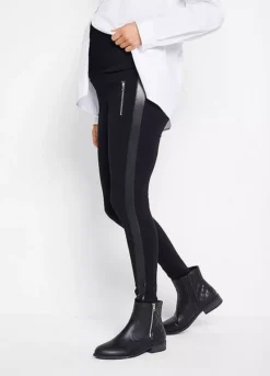 Maternity Ponté Leggings -Mesh Sleeve Shop Maternity Ponte Leggings907890FRSP