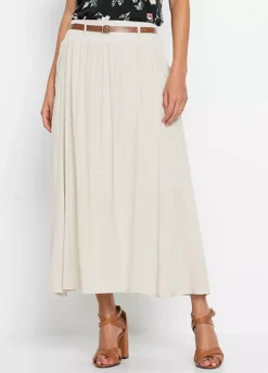 Maxi Skirt With Belt
