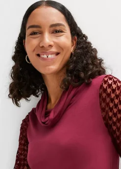 Mesh Sleeve Top -Mesh Sleeve Shop Mesh Sleeve Top913917FRSP W02